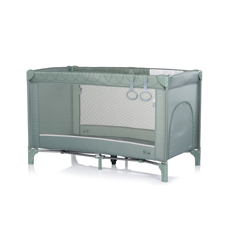 Foldable travel cot Capri matcha