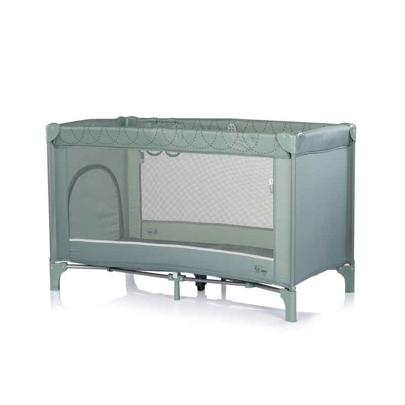 Foldable travel cot Capri matcha