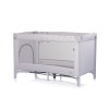 Foldable travel cot Capri platinum