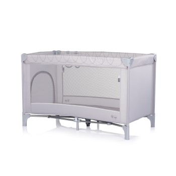 Foldable travel cot "Capri" platinum