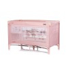 Foldable travel cot Ariel powder pink