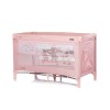 Foldable travel cot Ariel powder pink