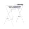 Bath tub with stand and tray with thermometer SLIM - grey