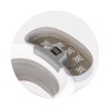Bath tub with stand and tray with thermometer SLIM - grey