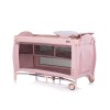 Foldable travel cot with changing pad Bella pink powder