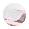 Foldable travel cot with changing pad Bella pink powder