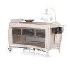 Foldable travel cot with changing pad Bella cashmere
