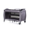 Foldable travel cot with changing pad Bella charcoal