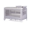 Foldable travel cot with mosquito net Palace platinum