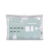 Beding set 5 pc. /Sheet, pillow case, pillow, duvet and duvet cover /beige stars