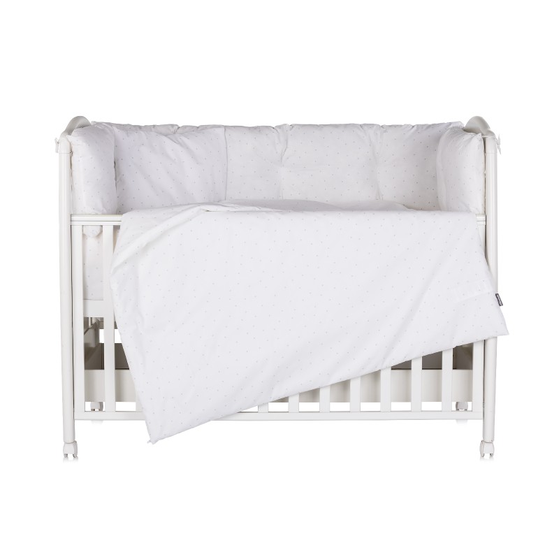 9-piece bedding set with duvet cover 60/120  mint stars