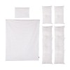 9-piece bedding set with duvet cover 70/140 beige stars