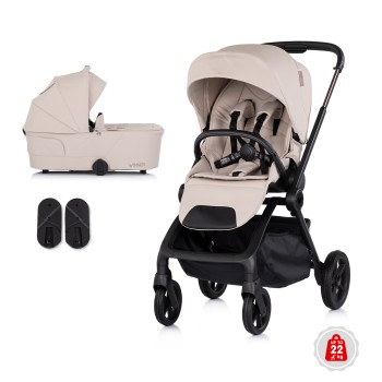 Baby stroller 2 in 1 "Winner" latte