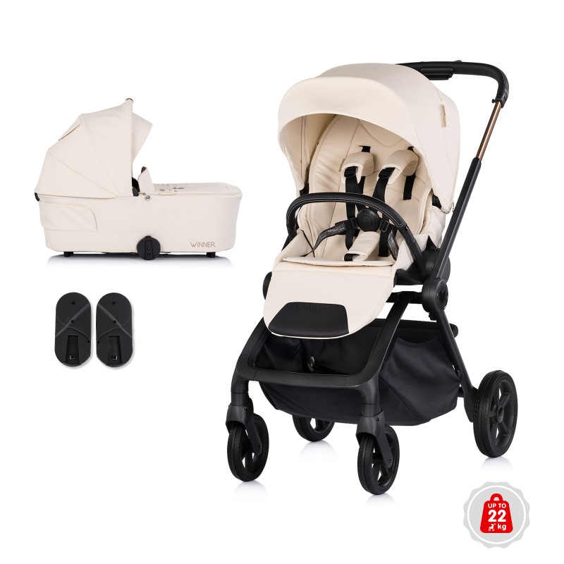 Baby stroller 2 in 1 "Winner" cashmere