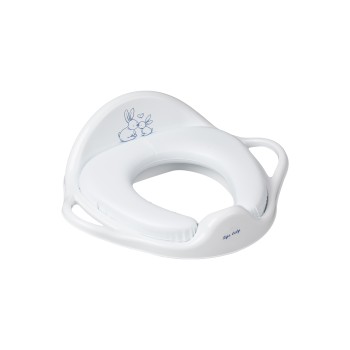 Soft seat toilet trainer Little Bunnies white