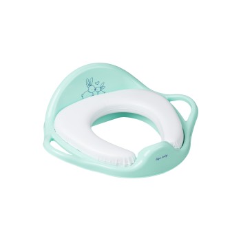 Soft seat toilet trainer Little Bunnies mint