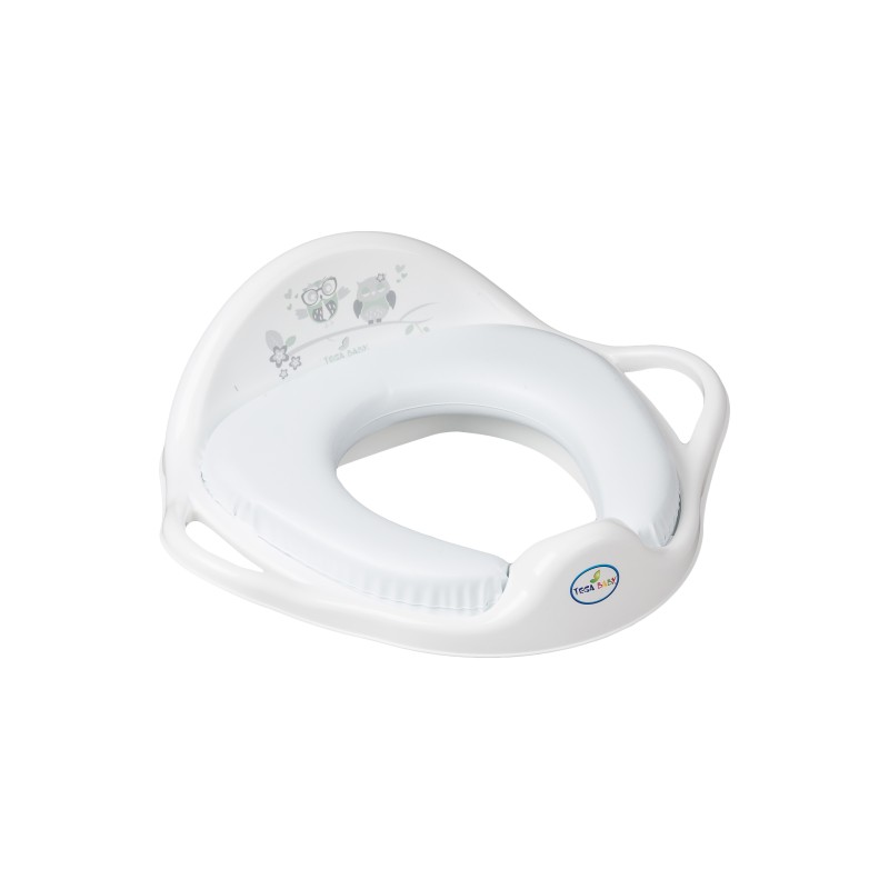 Παιδικό Κάθισμα εκμάθησης Τουαλέτας - Owls white