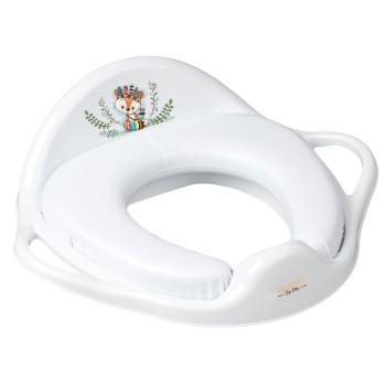 Soft toilet trainer WILD & FREE white LITTLE FOX