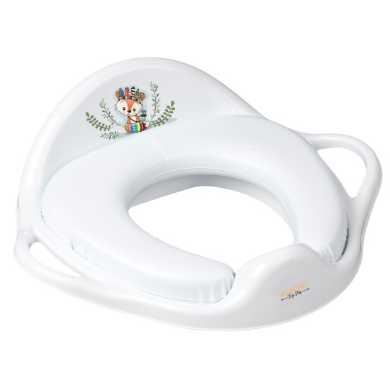 Soft toilet trainer WILD & FREE white LITTLE FOX Soft toilet trainer WILD & FREE white LITTLE FOX