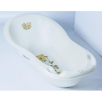 Μπανιέρα Μωρού - "Marea" 102 cm Teddy Bear -white pearl