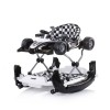 Multi functional baby walker Racer 4 in 1 - black/white
