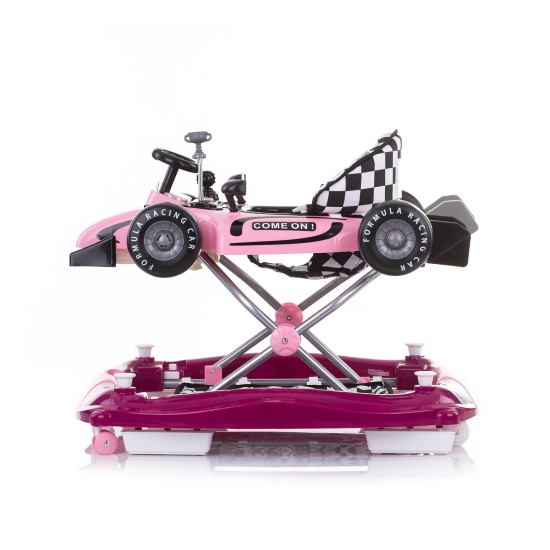 Multi functional baby walker Racer 4 in 1 - pink Multi functional baby walker Racer 4 in 1 - pink
