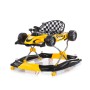 Multi functional baby walker "Racer" 4 in 1 - yellow