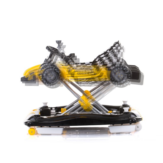 Multi functional baby walker Racer 4 in 1 - yellow Multi functional baby walker Racer 4 in 1 - yellow
