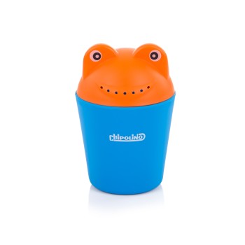 Rinse bath cup "Froggy" blue