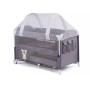 Mosquito net for foldable travel cot 120/60 cm white