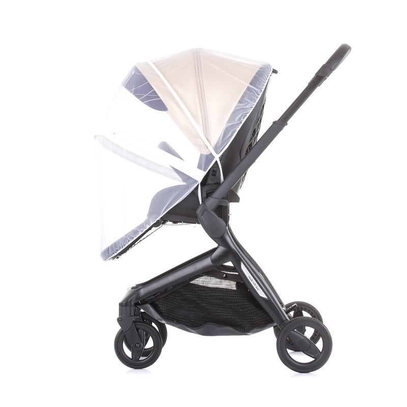 Mosquito net for stroller LUX white