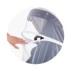 Mosquito net for stroller LUX white