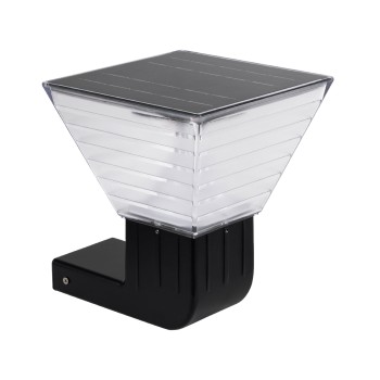 GLOBOSTAR® GRACIOUS 90529 Φωτιστικό Κολωνάκι Κήπου LED 10W 500lm 120° με Ενσωματωμένο Φωτοβολταϊκό Panel 6V 2W & Επαναφορτιζόμενη Μπαταρία Li-ion 3.2V 1800mAh με Αισθητήρα Ημέρας-Νύχτας Αδιάβροχο IP65 Ρυθμιζόμενο Λευκό CCT με Διακόπτη στο Σώμα 2700K/4
