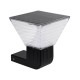 GLOBOSTAR® GRACIOUS 90529 Φωτιστικό Κολωνάκι Κήπου LED 10W 330lm 120° με Ενσωματωμένο Φωτοβολταϊκό Panel 6V 2W & Επαναφορτιζόμενη Μπαταρία Li-ion 3.2V 1800mAh με Αισθητήρα Ημέρας-Νύχτας Αδιάβροχο IP65 Θερμό Λευκό 2700K - Ψυχρό Λευκό 6000K - Γκρι Ανθρα GloboStar® GRACIOUS 90529 Αυτόνομο Ηλιακό Φωτιστικό Κήπου - Απλίκα Αρχιτεκτονικού Φωτισμού Εξωτερικού Χώρου LED 10W 330lm 120° με Ενσωματωμένο Φωτοβολταϊκό Panel 6V 2W & Επαναφορτιζόμενη Μπαταρία Li-ion 3.2V 1800mAh με Αισθητήρα Ημέρας-Νύχτας - Αδιάβρ