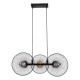 GloboStar® VERONA 00586 Μοντέρνο Κρεμαστό Φωτιστικό Ράγα Τρίφωτο 3 x E27 IP20 Μαύρο & Χρυσό Μέταλλο - Μ50 x Π28 x Υ20cm GloboStar® VERONA 00586 Μοντέρνο Κρεμαστό Φωτιστικό Ράγα Τρίφωτο 3 x E27 IP20 Μαύρο & Χρυσό Μέταλλο - Μ50 x Π28 x Υ20cm