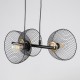 GloboStar® VERONA 00586 Μοντέρνο Κρεμαστό Φωτιστικό Ράγα Τρίφωτο 3 x E27 IP20 Μαύρο & Χρυσό Μέταλλο - Μ50 x Π28 x Υ20cm GloboStar® VERONA 00586 Μοντέρνο Κρεμαστό Φωτιστικό Ράγα Τρίφωτο 3 x E27 IP20 Μαύρο & Χρυσό Μέταλλο - Μ50 x Π28 x Υ20cm