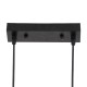 GloboStar® VERONA 00586 Μοντέρνο Κρεμαστό Φωτιστικό Ράγα Τρίφωτο 3 x E27 IP20 Μαύρο & Χρυσό Μέταλλο - Μ50 x Π28 x Υ20cm GloboStar® VERONA 00586 Μοντέρνο Κρεμαστό Φωτιστικό Ράγα Τρίφωτο 3 x E27 IP20 Μαύρο & Χρυσό Μέταλλο - Μ50 x Π28 x Υ20cm