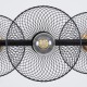 GloboStar® VERONA 00588 Μοντέρνο Κρεμαστό Φωτιστικό Ράγα Πολύφωτο 9 x E27 Μαύρο & Χρυσό Μέταλλο - Μ140 x Π28 x Υ20cm GloboStar® VERONA 00588 Μοντέρνο Κρεμαστό Φωτιστικό Ράγα Πολύφωτο 9 x E27 Μαύρο & Χρυσό Μέταλλο - Μ140 x Π28 x Υ20cm