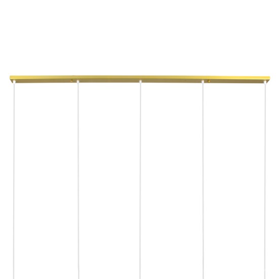 GloboStar® TRIANGLE 00610 Μοντέρνο Κρεμαστό Φωτιστικό Ράγα Πολύφωτο 5 x E27 IP20 Χρυσό Μέταλλο - Μ170 x Π22 x Y130cm GloboStar® TRIANGLE 00610 Μοντέρνο Κρεμαστό Φωτιστικό Ράγα Πολύφωτο 5 x E27 IP20 Χρυσό Μέταλλο - Μ170 x Π22 x Y130cm