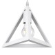GloboStar® TRIANGLE 00612 Μοντέρνο Κρεμαστό Φωτιστικό Ράγα Δίφωτο 2 x E27 IP20 Λευκό Μέταλλο - Μ60 x Π22 x Y130cm GloboStar® TRIANGLE 00612 Μοντέρνο Κρεμαστό Φωτιστικό Ράγα Δίφωτο 2 x E27 IP20 Λευκό Μέταλλο - Μ60 x Π22 x Y130cm