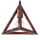 GloboStar® TRIANGLE 00623 Μοντέρνο Κρεμαστό Φωτιστικό Ράγα Τρίφωτο 3 x E27 IP20 Χάλκινο Μέταλλο - Μ70 x Π22 x Y130cm GloboStar® TRIANGLE 00623 Μοντέρνο Κρεμαστό Φωτιστικό Ράγα Τρίφωτο 3 x E27 IP20 Χάλκινο Μέταλλο - Μ70 x Π22 x Y130cm