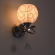 GloboStar® CANTER 00634 Μοντέρνο Επιτοίχιο Φωτιστικό Απλίκα Μονόφωτο 1 x E27 IP20 Ασημί Μέταλλο με Λευκό Γυαλί - Μ14 x Π15 x Υ30cm GloboStar® CANTER 00634 Μοντέρνο Επιτοίχιο Φωτιστικό Απλίκα Μονόφωτο 1 x E27 IP20 Ασημί Μέταλλο με Λευκό Γυαλί - Μ14 x Π15 x Υ30cm