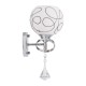 GloboStar® CANTER 00634 Μοντέρνο Επιτοίχιο Φωτιστικό Απλίκα Μονόφωτο 1 x E27 IP20 Ασημί Μέταλλο με Λευκό Γυαλί - Μ14 x Π15 x Υ30cm GloboStar® CANTER 00634 Μοντέρνο Επιτοίχιο Φωτιστικό Απλίκα Μονόφωτο 1 x E27 IP20 Ασημί Μέταλλο με Λευκό Γυαλί - Μ14 x Π15 x Υ30cm