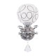 GloboStar® CANTER 00634 Μοντέρνο Επιτοίχιο Φωτιστικό Απλίκα Μονόφωτο 1 x E27 IP20 Ασημί Μέταλλο με Λευκό Γυαλί - Μ14 x Π15 x Υ30cm GloboStar® CANTER 00634 Μοντέρνο Επιτοίχιο Φωτιστικό Απλίκα Μονόφωτο 1 x E27 IP20 Ασημί Μέταλλο με Λευκό Γυαλί - Μ14 x Π15 x Υ30cm