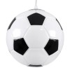 GLOBOSTAR® FOOTBALL 00647 Παιδικό Κρεμαστό Φωτιστικό Οροφής με Ντουί 1 x E27 AC 220-240V IP20 - Λευκό & Μαύρο - Μ25 x Π25 x Υ25cm