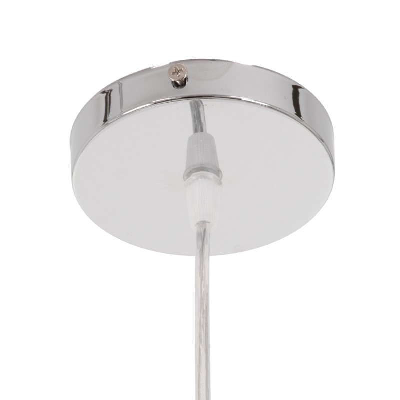 GLOBOSTAR® FOOTBALL 00647 Παιδικό Κρεμαστό Φωτιστικό Οροφής με Ντουί 1 x E27 AC 220-240V IP20 - Λευκό & Μαύρο - Μ25 x Π25 x Υ25cm