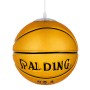 GLOBOSTAR® SPALDING NBA 00649 Παιδικό Κρεμαστό Φωτιστικό Οροφής με Ντουί 1 x E27 AC 220-240V IP20 - Πορτοκαλί & Μαύρο - Μ25 x Π25 x Υ25cm
