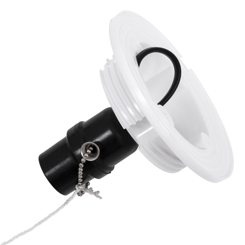 GloboStar® BALLOON 00652 Παιδικό Φωτιστικό Οροφής Μπάλα Μονόφωτο 1 x E27 IP20 Κόκκινο Πλαστικό με Ασημί Μέταλλο - Μ30 x Π30 x Υ33cm