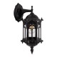 GLOBOSTAR® DARCY 00657 Vintage Φωτιστικό Τοίχου - Απλίκα με Ντουί 1 x E27 AC 220-240V IP20 - Μαύρο - Μ15.5 x Π15.5 x Υ34.5cm GLOBOSTAR® DARCY 00657 Vintage Φωτιστικό Τοίχου - Απλίκα με Ντουί 1 x E27 AC 220-240V IP20 - Μαύρο - Μ15.5 x Π15.5 x Υ34.5cm