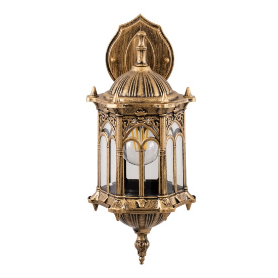 GLOBOSTAR® DARCY 00658 Vintage Φωτιστικό Τοίχου - Απλίκα με Ντουί 1 x E27 AC 220-240V IP20 - Μπρούτζινο Εφέ Σκουριάς - Μ15.5 x Π15.5 x Υ34.5cm GLOBOSTAR® DARCY 00658 Vintage Φωτιστικό Τοίχου - Απλίκα με Ντουί 1 x E27 AC 220-240V IP20 - Μπρούτζινο Εφέ Σκουριάς - Μ15.5 x Π15.5 x Υ34.5cm